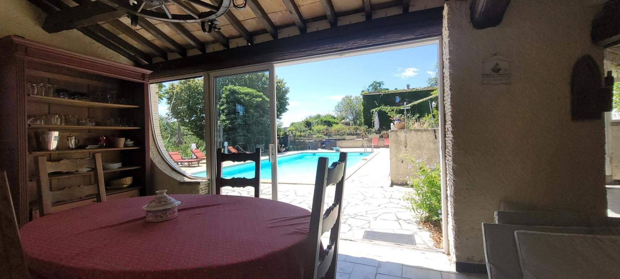 Le Domaine Du Soulier -Gite Et Chambres D'Hotes - La Maison Du Gardien Tornac Luaran gambar